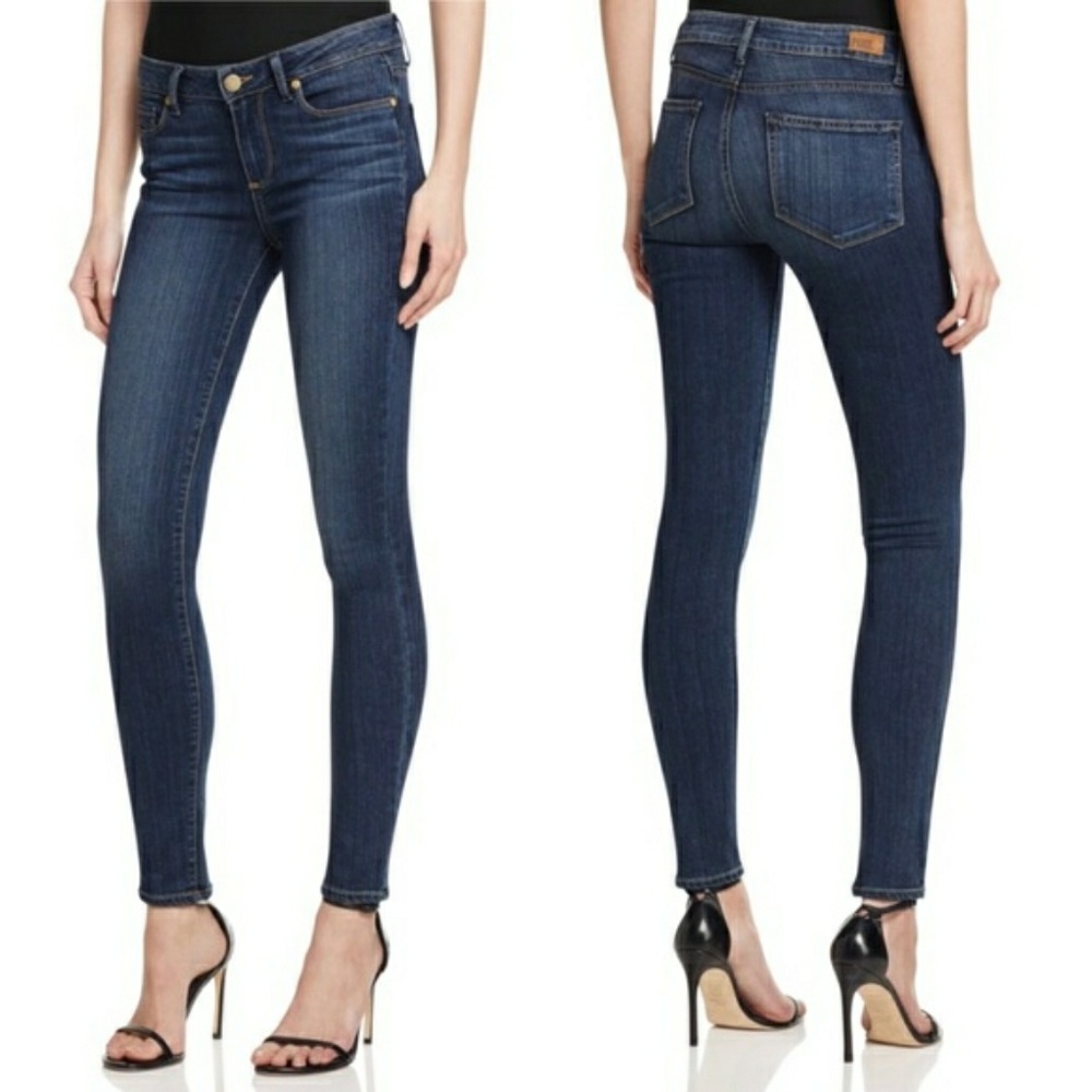 Paige Skyline Ankle Peg Skinny Jeans